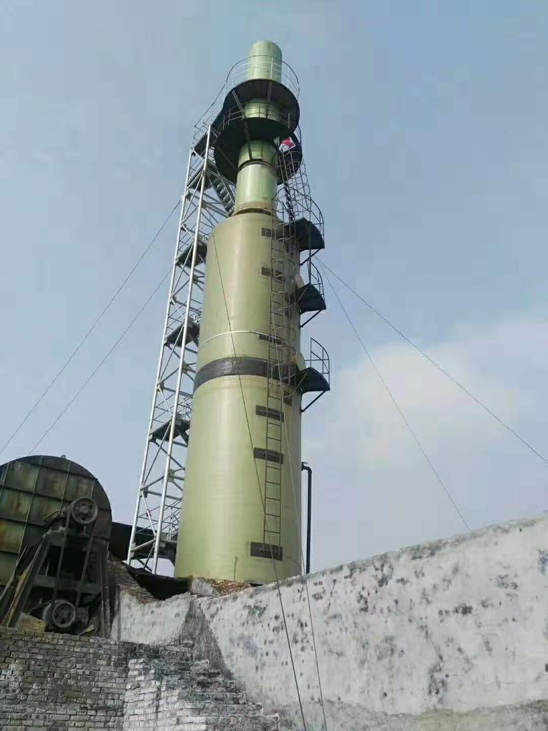 脫硫塔現(xiàn)場(chǎng)